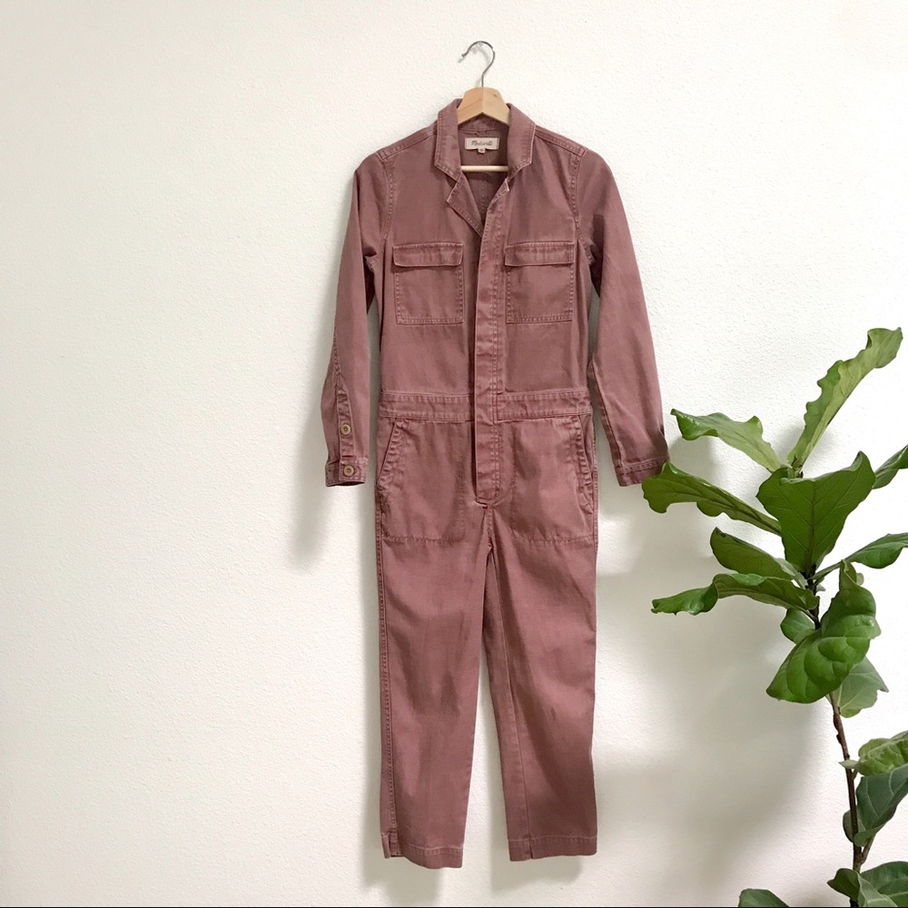 Madewell coverall jumpsuit canvas